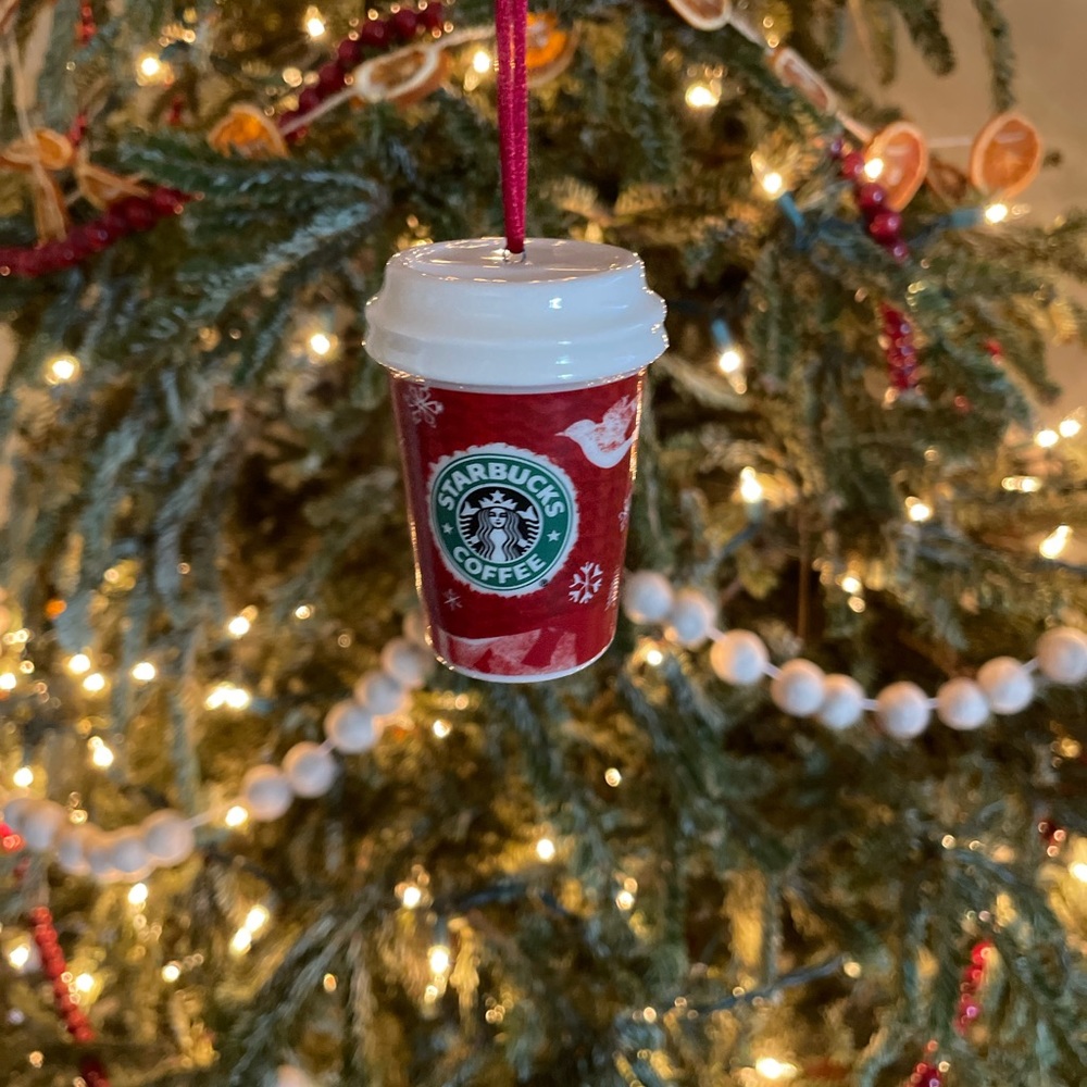 2008 holiday Starbucks ornament